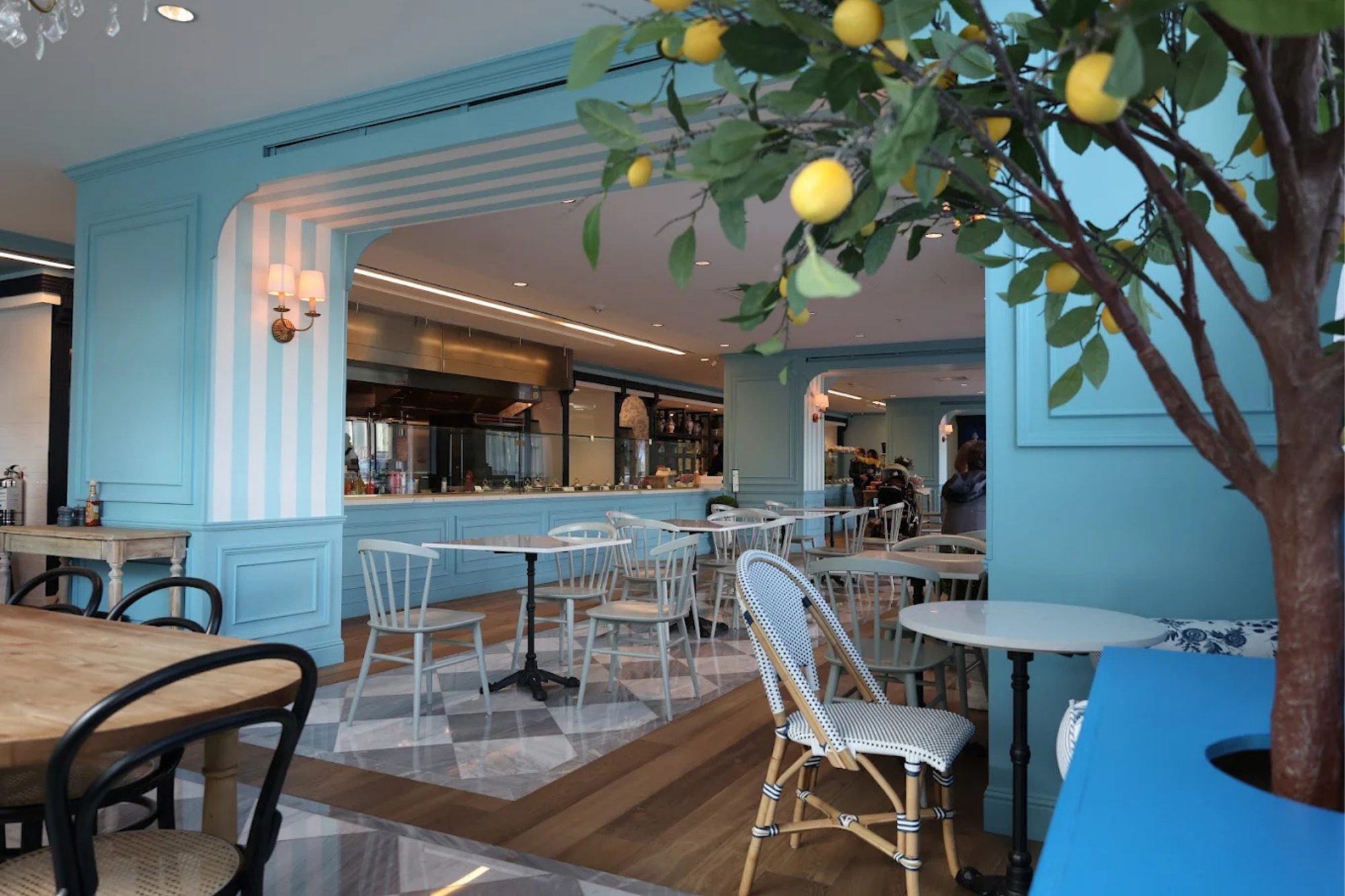 Elegant interior of Turquaz