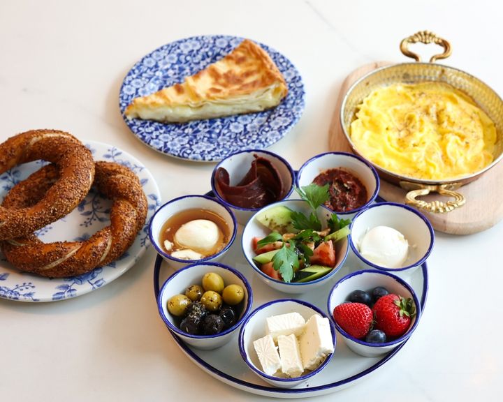 Double Breakfast Plate