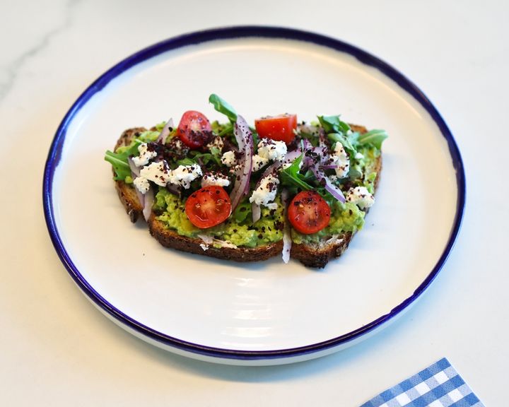 Mediterranean Avocado Toast